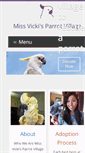 Mobile Screenshot of parrotvillage.org